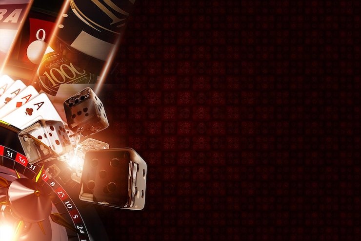 Antarmuka Dice Game kawasantoto menampilkan dadu dan hasil putaran